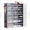 Space Saving 60 Pairs Shoe Rack Organizer 10-Tier Stackable Shoe Storage Cabinet